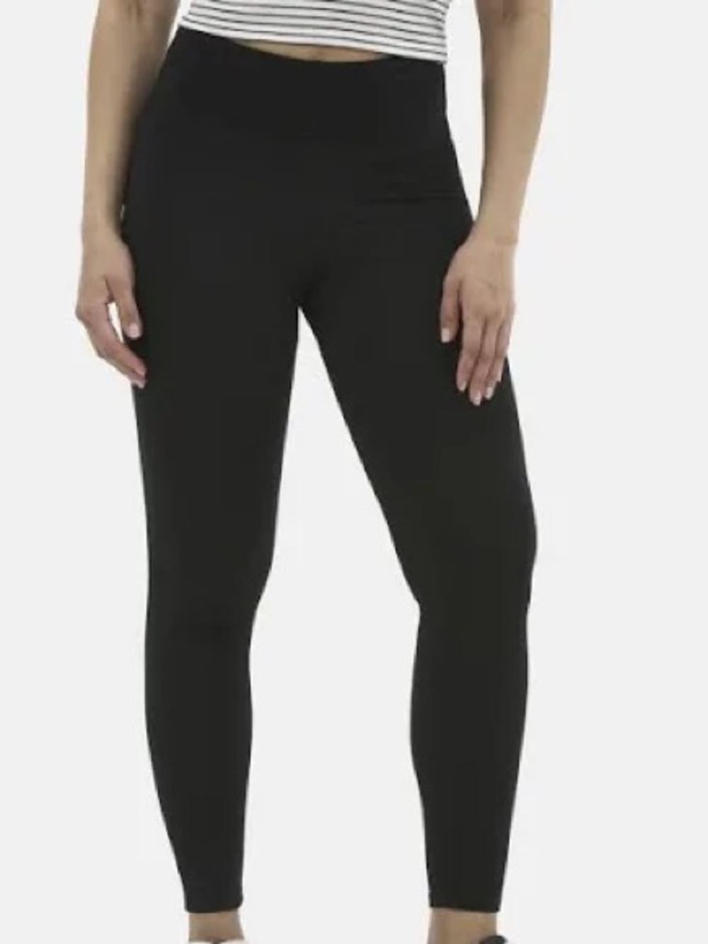 No Boundaries Black High-Waist Leggings